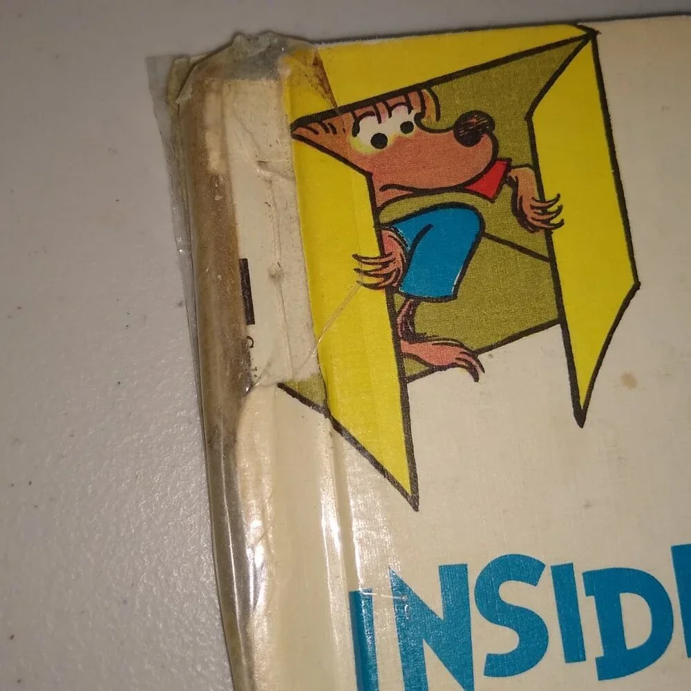 Dr seuss Inside Outside Upside Down + The Ear Book Vintage